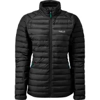 Rab - Casacos acolchoados ski mulher - Microlight Jacket W Black para Mulher - Tamanho 14 UK - Preto