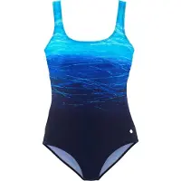 LASCANA Fato de banho azul / marinho / aqua