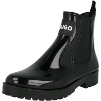 HUGO Bota 'Tabita' preto / branco