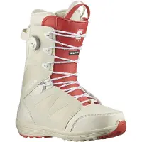 Salomon Snowboard - Botas snowboard homem - Launch Lace Sj Boa Bleached Sand/Almond Milk/Aurora para Homem - Tamanho 25