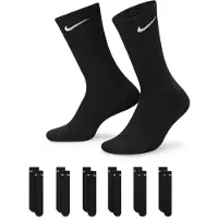 Nike Meias de desporto preto / branco