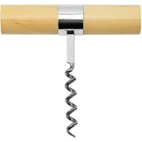 Nontron Straight Corkscrew TBALUBU caixa de madeira, saca-rolhas