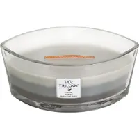 Woodwick Vela Trilogy Warm Woods de 16 onças