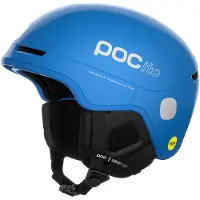 POC - Capacetes ski Criança - POCito Obex MIPS Fluorescent Blue para criança - Tamanho criança M/L - Azul