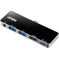Aten Estação De Acoplamento Uh3238 Usb-c Travel Dock