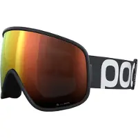 POC - Máscaras ski - Vitrea Uranium Black/Partly Sunny Orange para Unissexo - Preto