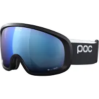 POC - Máscaras ski - Fovea Mid Uranium Black/Partly Sunny Blue para Unissexo - Preto