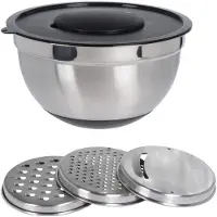 Huismerk Saladeira Com Conjunto De Ralador 4 Unidades