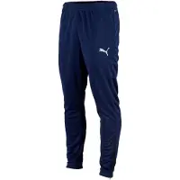 Puma Calças de desporto 'Team Rise' navy / branco