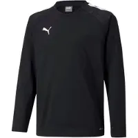 Puma Camisa funcionais 'TeamLiga' preto / branco