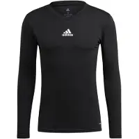 Adidas Camisa funcionais 'Team Base' preto / branco