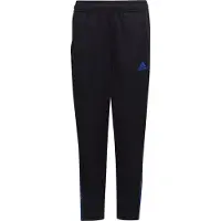 Adidas Calças de desporto azul / preto