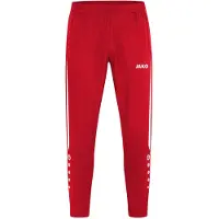 Jako Calças de desporto 'Power' vermelho / branco