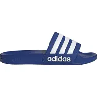 Adidas Sapato aberto 'Adilette' navy / branco
