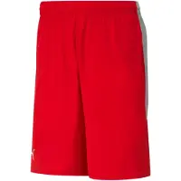 Puma Calças de desporto vermelho / branco