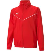 Puma Casaco deportivo 'TeamRise' vermelho / branco
