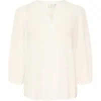 Kaffe Blusa 'KAJollia' branco lã