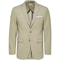 Selected Jaqueta 'SLHOasis' areia / branco