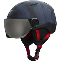 Rossignol - Capacetes ski Criança - Whoopee Visor Impacts Dark Blue para criança - Tamanho criança 49-52 cm - Azul