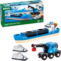 BRIO Navio De Carga E Guindaste (33534)