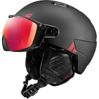 Julbo - Capacetes ski homem - Globe Evo Reactiv 1-3 LA Black para Unissexo - Tamanho 54-58 cm - Preto