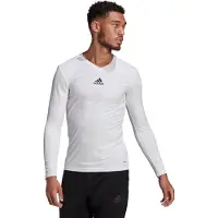 Adidas Camisa funcionais 'Team Base' preto / branco