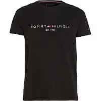 Tommy Hilfiger T-Shirt mangas curtas CORE TOMMY LOGO homens - Preto - EU L