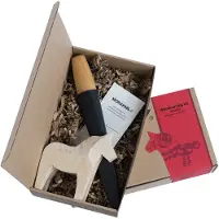 Morakniv Woodcarving Kit Dalahorse 120 Carbon 14041 kit de talhar de madeira em aço carbono