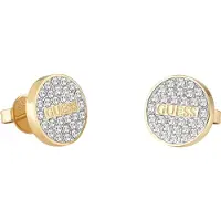 GUESS Glitter Studs Party Gold Plated Orecchini JUBE02155JWYGT/U