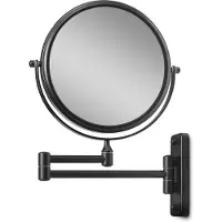 Gillian Jones Espelho De Maquiagem Double-sided Wall X10-black
