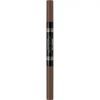 Max Factor Real Brow Fill & Shape Lápis de Sobrancelhas 002 Castanho Suave 0,6 g