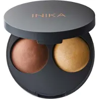 Inika Organic Natural Baked Contour Duo (Baked Contour Duo) 5 g - Tonalità: Teak