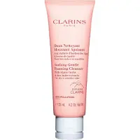 Clarins Espuma de limpeza suave e calmante para pele muito seca e sensível delicada 125 ml