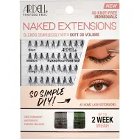 Ardell Naked Extensions 56 Knot-free Individuals Black