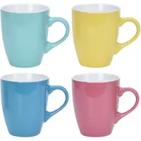 Basics Conjunto De Canecas De Café Sortido 340ml 4 Unidades