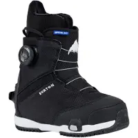 Burton - Botas snowboard criança - Grom Step On Black para criança - Tamanho criança 28 - Preto