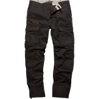 Vintage Industries Calças cargo preto