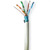 Nedis Cabo De Rede Em Bobina Cat6 Solid F/utp Copper 100 M Indoor Lszh