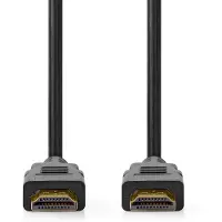 Nedis Cabo Hdmi Cvgl35000bk30 De Ultra Alta Velocidade Hdmi-hdmi 8k 48 Gbps 6.7 Mm 3 M 60hz