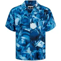 Jack & Jones Camisa De Manga Curta Jeff Digital Aop Resort