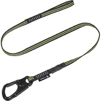 Crewsaver Corda De Segurança Com Mosquetão 1.5 M