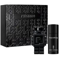 Paco Rabanne Phantom Parfum Eau De Perfume Spray 100ml Conjunto 2 Peças Natal 2023