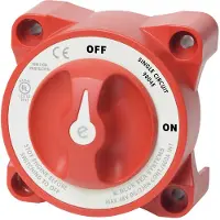 Blue Sea Systems Interruptor Da Bateria On/off Da Série E