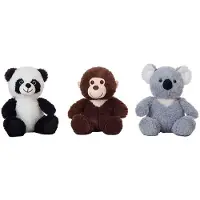 Big Buy Cooking Animais Da Selva 6 Ursinho Sortido 26 Cm