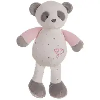 Big Buy Cooking Extra Macio Bebê Panda Rosa Teddy 28 Cm