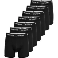 Only & Sons Boxers 'ONSFitz' preto / branco