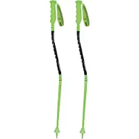 Komperdell - Bastões ski - Nationalteam Alu Super-G Junior para criança - Aluminium - Tamanho criança 100 cm - Verde
