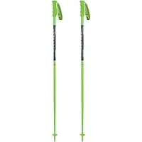 Komperdell - Bastões ski - Nationalteam Alu 18 Mm para Unissexo - Aluminium - Tamanho 125 cm - Verde