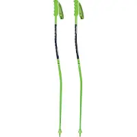 Komperdell - Bastões ski - Nationalteam Super-G Alu 18Mm para Unissexo - Aluminium - Tamanho 120 cm - Verde