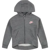 Nike Kids Moletom Com Fecho Club Fleece High Low